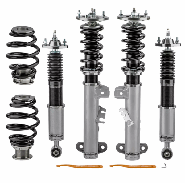 Винтовая подвеска (койловеры) BMW 3-series e36 1990-1998 Maxpeedingrods с демпфером 24 положения. — изображение 2