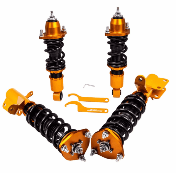 Винтовая подвеска (койловеры) HONDA CIVIC VII 2001-2005 с демпфером 24 положения. — изображение 3