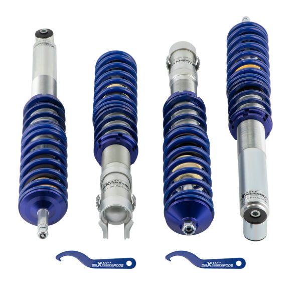 Винтовая подвеска (койловеры) Volkswagen Golf MK2 / МК3 1984-2000 Maxpeedingrods. — изображение 2