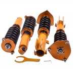 Винтовая подвеска (койловеры) Mitsubishi Galant/ Legnum VR4 1999-2003 Maxpeedingrods с демпфером 24 положения. — изображение 3