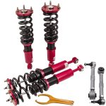 Винтовая подвеска (койловеры) Lexus IS 2001-2005 Maxpeedingrods с демпфером 24 положения и регулируемыми задними рычагами.