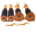 Винтовая подвеска (койловеры) Mitsubishi Galant/ Legnum VR4 1999-2003 Maxpeedingrods с демпфером 24 положения. — изображение 2