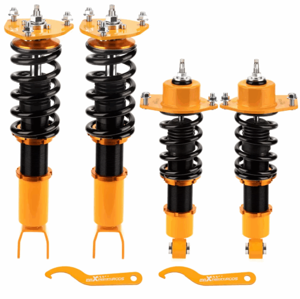 Винтовая подвеска (койловеры) Mazda RX-8 2004-2011 Maxpeedingrods с демпфером 24 положения.