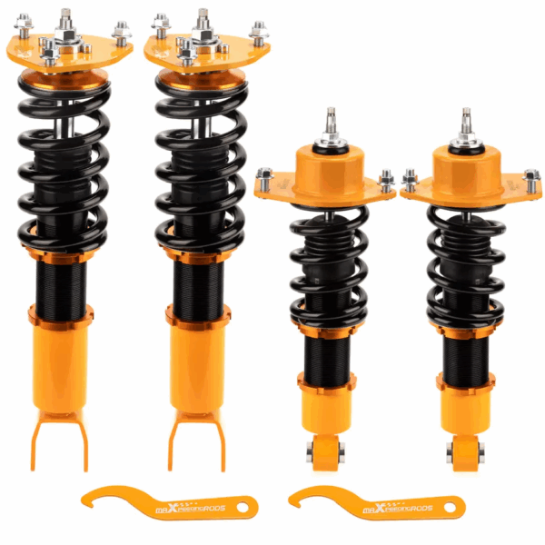 Винтовая подвеска (койловеры) Mazda RX-8 2004-2011 Maxpeedingrods с демпфером 24 положения.