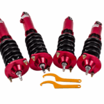 Винтовая подвеска (койловеры) Mazda Miata MX5 1990-2005 Maxpeedingrods с демпфером 24 положения.