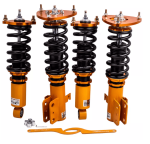 Винтовая подвеска (койловеры) Maxpeedingrods на Subaru Legacy/Outback 2003-2009 с регулировкой жесткости 24 положения.