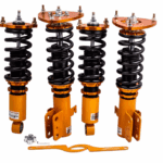 Винтовая подвеска (койловеры) Maxpeedingrods на Subaru Legacy/Outback 2003-2009 с регулировкой жесткости 24 положения.