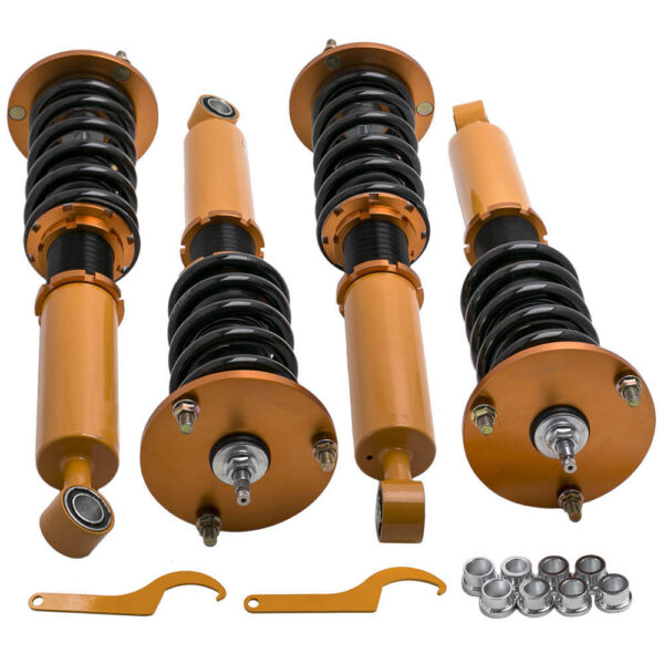 Винтовая подвеска (койловеры) Toyota Celsior 2000-2006 Maxpeedingrods с демпфером 24 положения.
