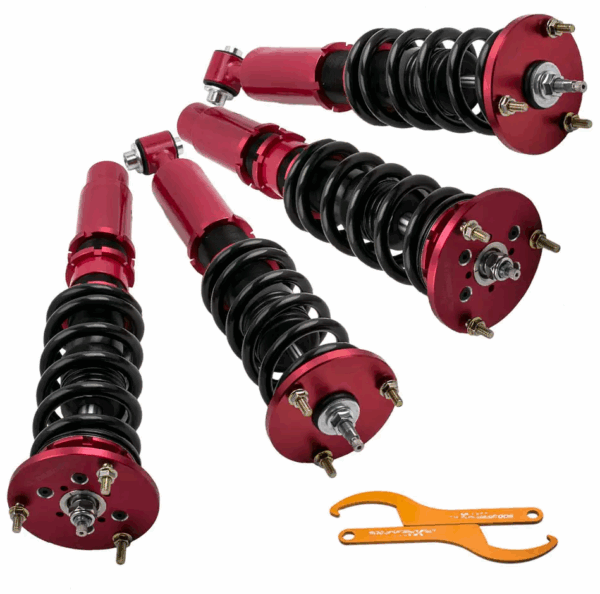 Винтовая подвеска (койловеры) BMW 5-series e60 RWD 2003-2010 Maxpeedingrods с демпфером 24 положения. — изображение 2