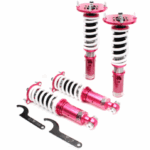 Винтовая подвеска (койловеры) Mitsubishi Eclipse 1G D22A 1989-1994 DWD с демпфером 32 положения.