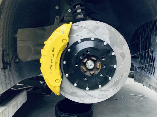 Усиленная 6ти поршневая тормозная система Brembo 19Z для Geely Atlas Pro передняя ось от R19 — изображение 2
