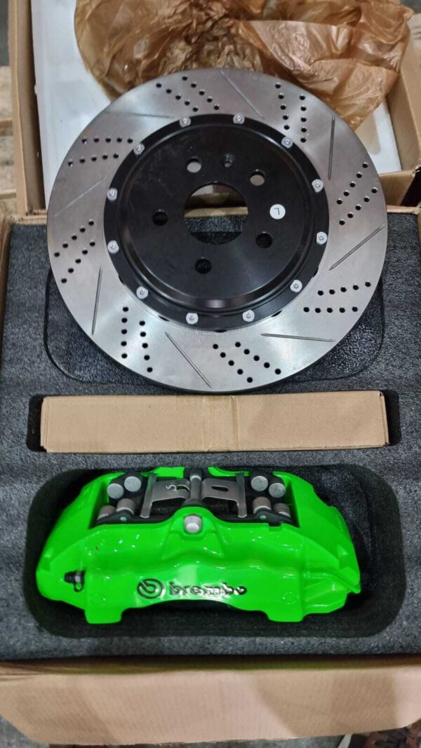 Усиленная 6ти поршневая тормозная система Brembo 18Z для Volvo V40 передняя ось от R18 — изображение 4