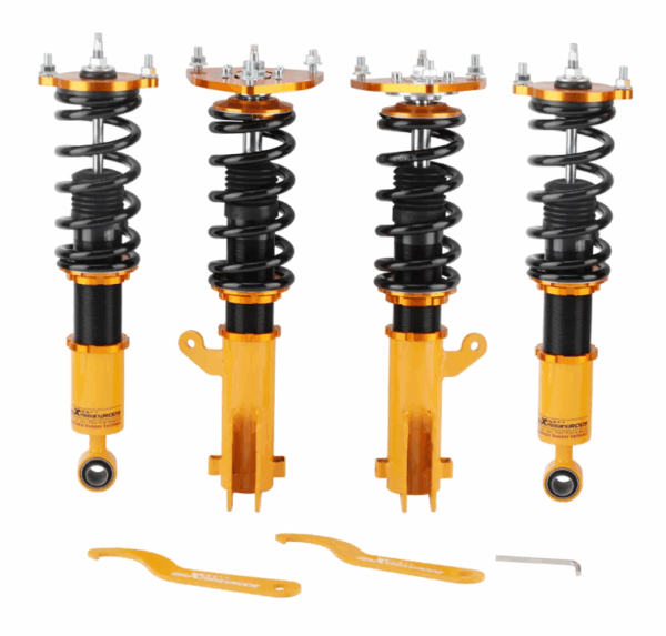Винтовая подвеска (койловеры) Mitsubishi Eclipse 3G 2000-2005 Maxpeedingrods с демпфером 24 положения.