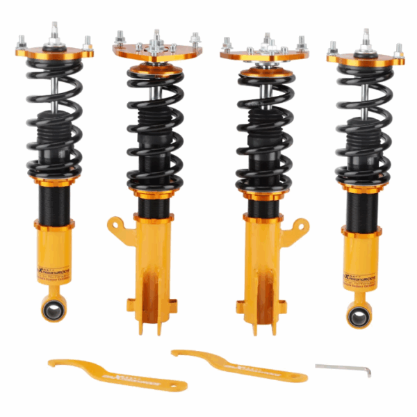Винтовая подвеска (койловеры) Mitsubishi Eclipse 3G 2000-2005 Maxpeedingrods с демпфером 24 положения.