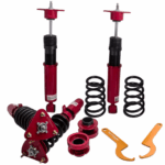 Винтовая подвеска (койловеры) Maxpeedingrods на Ford Focus 2 2004-2011 с демпфером 24 положения. — изображение 3