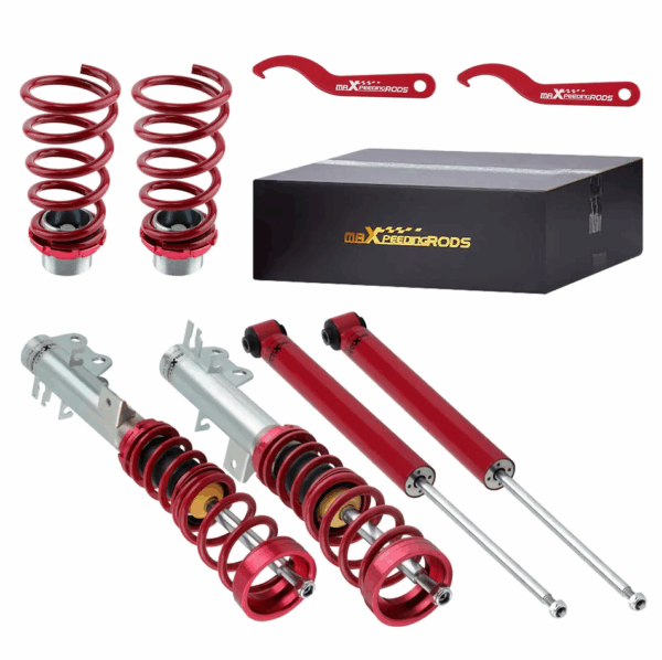 Винтовая подвеска (койловеры) Opel Corsa D E 2006+ Maxpeedingrods. — изображение 2