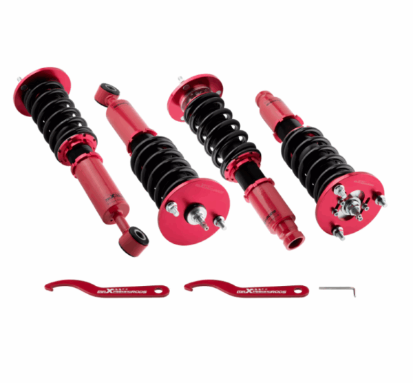 Винтовая подвеска (койловеры) Mitsubishi Eclipse 2G 1995-1999 Maxpeedingrods с демпфером 24 положения. — изображение 2