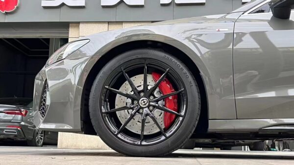 Усиленная 6ти поршневая тормозная система Akebono 9n для Subaru Forester передняя ось от R19 — изображение 4