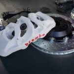 Усиленная 6ти поршневая тормозная система Brembo BM6 для Mitsubishi Pajero Sport передняя ось от R19