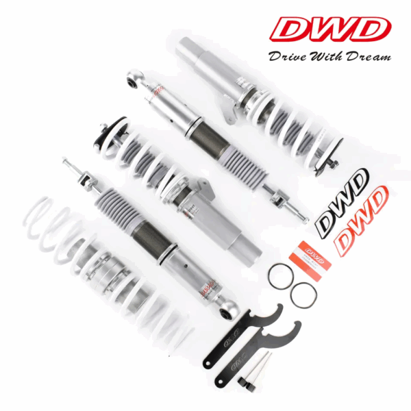 Винтовая подвеска (койловеры) VW Golf MK6/A6 2009+ DWD с демпфером 32 положения.