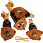 Винтовая подвеска (койловеры) Mitsubishi Eclipse 4G 2006-2012 Maxpeedingrods с демпфером 24 положения.