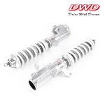 Винтовая подвеска (койловеры) Honda Fit/Jazz 1st Gen GD 2001-2008 DWD с демпфером 32 положения. — изображение 3