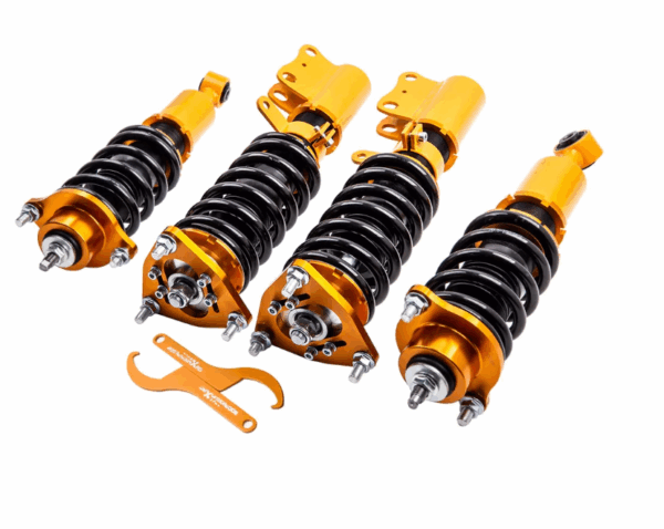 Винтовая подвеска (койловеры) Mitsubishi Lancer 10 2008-2016 Maxpeedingrods. — изображение 3