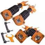 Винтовая подвеска (койловеры) Maxpeedingrods на Mazda 323 1999-2003 с демпфером 24 положения и регулируемыми стойками стабилизатора. — изображение 2