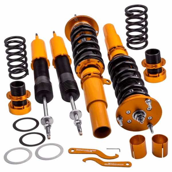 Винтовая подвеска (койловеры) BMW 3-series e90/91 2004-2011 Maxpeedingrods с демпфером 24 положения. — изображение 3