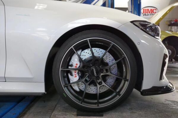 Усиленная 6ти поршневая тормозная система Brembo BM6 для Geely Coolray передняя ось от R19 — изображение 3