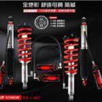 Усиленная азотная лифт подвеска K-MAN 2" FM-58 для Mitsubishi Pagero V7, V8, V9