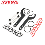 Винтовая подвеска (койловеры) DWD на BYD Han DM 2020+ с демпфером 32 положения. — изображение 2