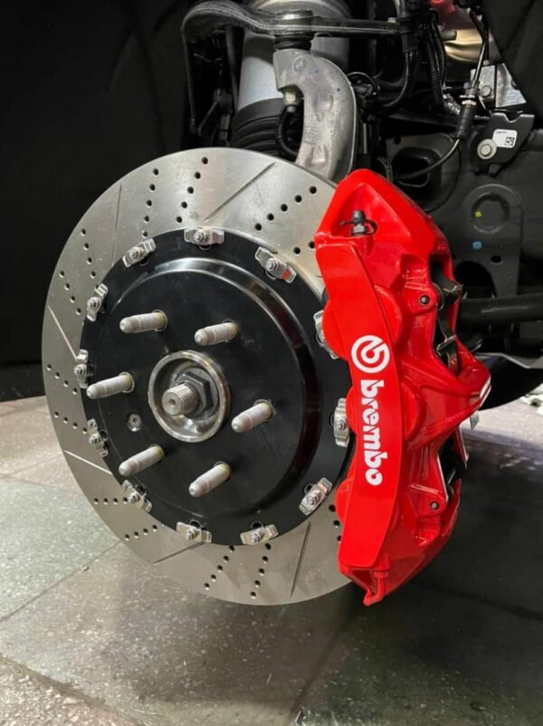 Спортивная 6ти поршневая тормозная система Brembo GT6 для Subaru Impreza передняя ось от R19