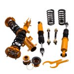 Винтовая подвеска (койловеры) Ford Mustang 2005-2016 Maxpeedingrods с демпфером 24 положения + регулируемые стойки стабилизатора в комплекте.