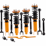 Винтовая подвеска (койловеры) Honda Accord VIII 2008-2012 + комплект регулируемых рычагов.