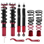 Винтовая подвеска (койловеры) Ford Mustang 4th SN95 1994-2004 Maxpeedingrods с демпфером 24 положения. — изображение 3