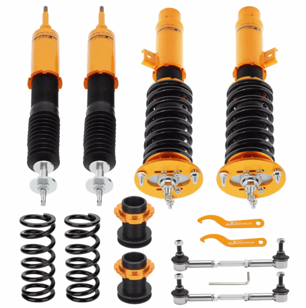 Винтовая подвеска (койловеры) BMW 3-series e92/93 2005-2013 Maxpeedingrods с демпфером 24 положения + регулируемые стойки стабилизатора. — изображение 2