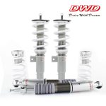 Винтовая подвеска (койловеры) Volkswagen Scirocco 3rd Gen MK5/MK6 2008-2017 DWD с демпфером 32 положения + регулируемые стойки стабилизатора.