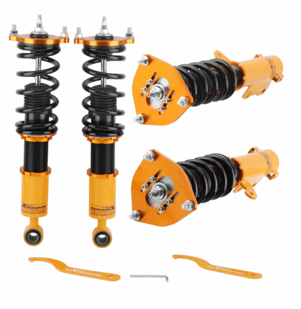 Винтовая подвеска (койловеры) Mitsubishi Eclipse 3G 2000-2005 Maxpeedingrods с демпфером 24 положения. — изображение 2