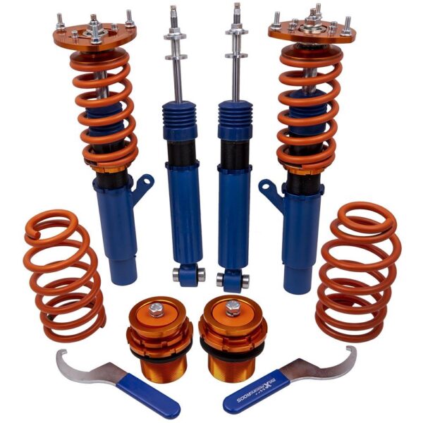 Винтовая подвеска (койловеры) Skoda Octavia Mk3 2012-2019 Maxpeedingrods с демпфером 24 положения.