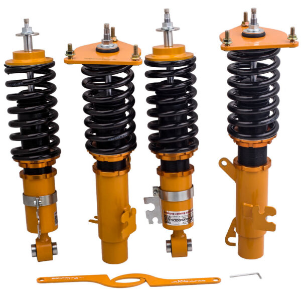 Винтовая подвеска (койловеры) Mini Cooper R50/R52/R53 2002-2006 Maxpeedingrods с демпфером 24 положения.