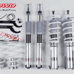 Винтовая подвеска (койловеры) Mercedes Benz A-Class A45 AMG W176 2013-2018 DWD с демпфером 32 положения.