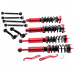 Винтовая подвеска (койловеры) Honda Accord VII 2003-2008 с демпфером 24 положения + регулируемые рычаги. — изображение 2