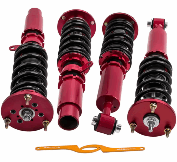 Винтовая подвеска (койловеры) BMW 5-series e60 RWD 2003-2010 Maxpeedingrods. — изображение 3