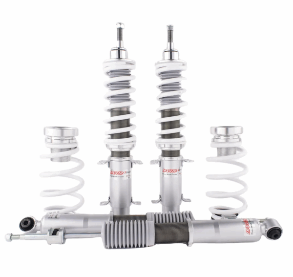 Винтовая подвеска (койловеры) DWD на Volkswagen Bora 4WD MK4/A4 2001-2006 с демпфером 32 положения.
