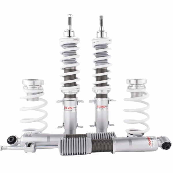 Винтовая подвеска (койловеры) DWD на Volkswagen Bora 4WD MK4/A4 2001-2006 с демпфером 32 положения.