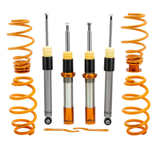 Винтовая подвеска (койловеры) Volkswagen Jetta Mk6 (1K) Maxpeedingrods. — изображение 2