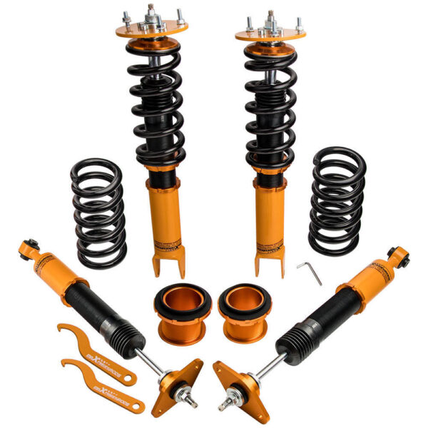 Винтовая подвеска (койловеры) DODGE CHALLENGER RWD 2008-2010 Maxpeedingrods с демпфером 24 положения.