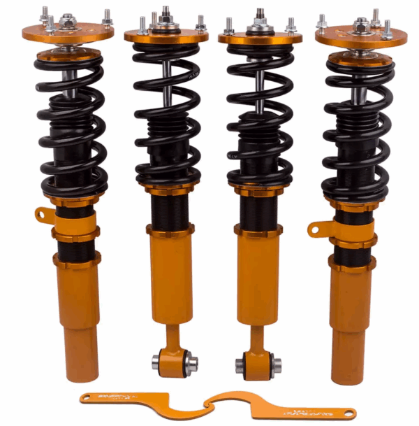 Винтовая подвеска (койловеры) BMW 5-series e60 AWD 2003-2010 Maxpeedingrods. — изображение 2