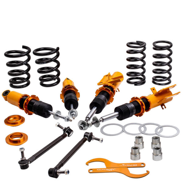 Винтовая подвеска (койловеры) Chevrolet Camaro 2010-2015 Maxpeedingrods с демпфером 24 положения. — изображение 2